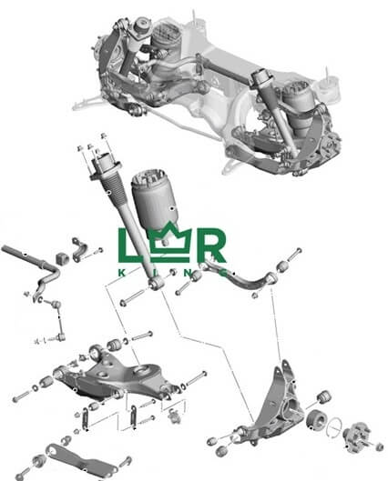 land rover range rover подвеска